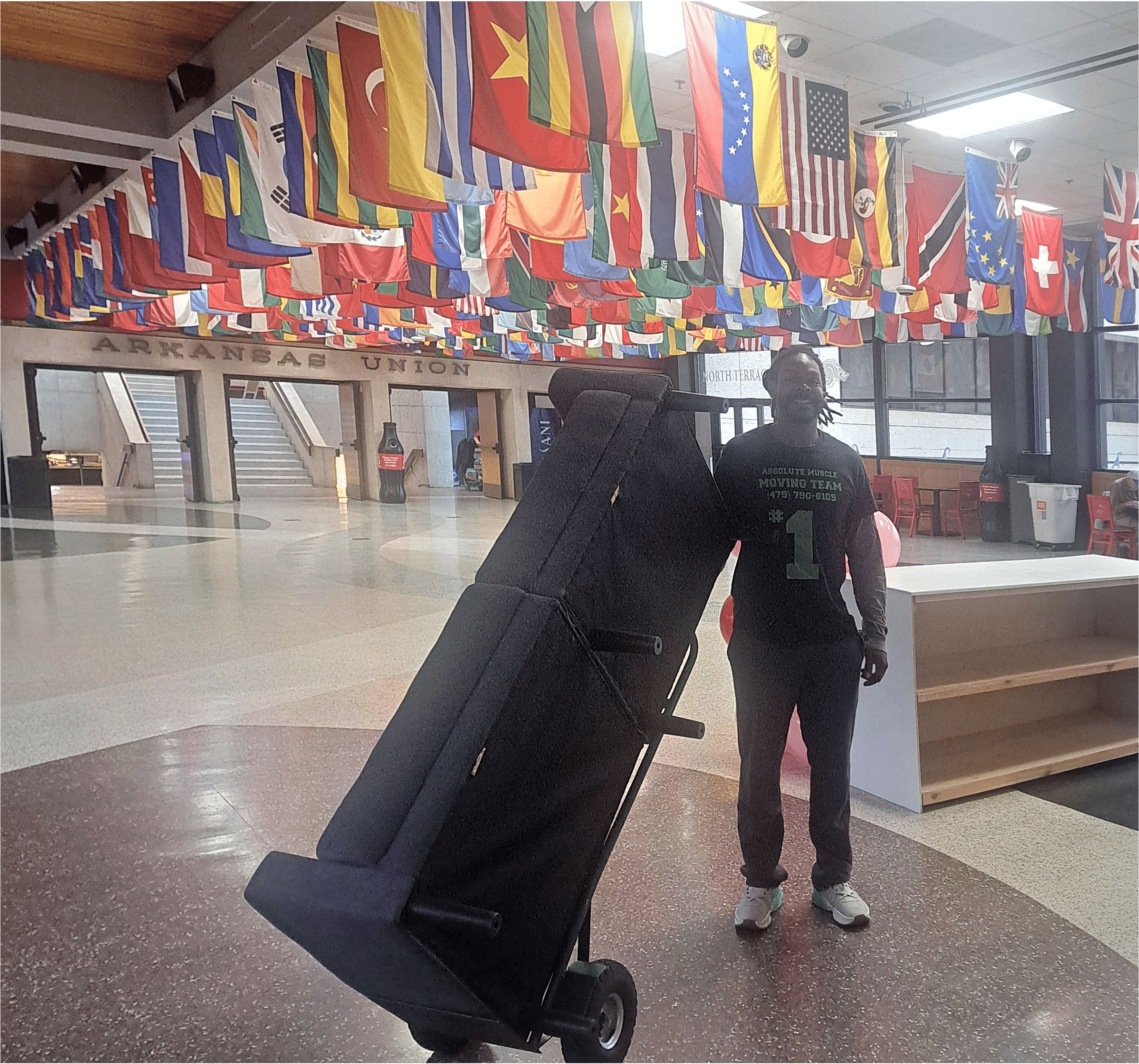 Moving storage supplies — packing materials, boxes and moving equipment